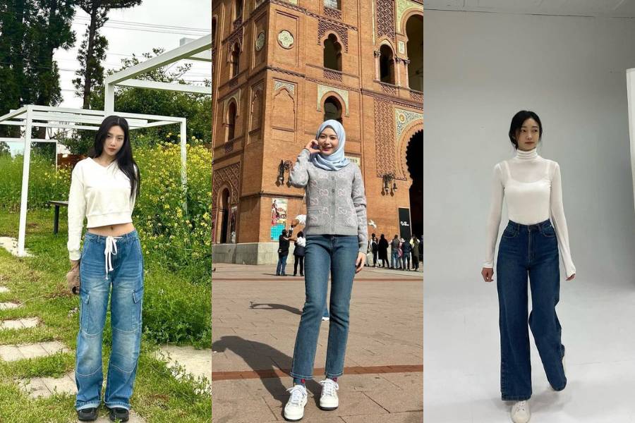 ide padu padan daily outfit dengan jeans (Instagram.com/_imyour_joy | xolovelyayana | haezy___)