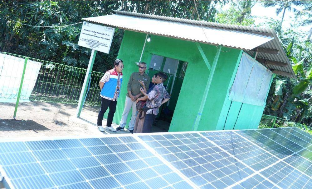 PLTS di Desa Welahan Wetan, Adipala, Cilacap. (Dok/Istimewa)