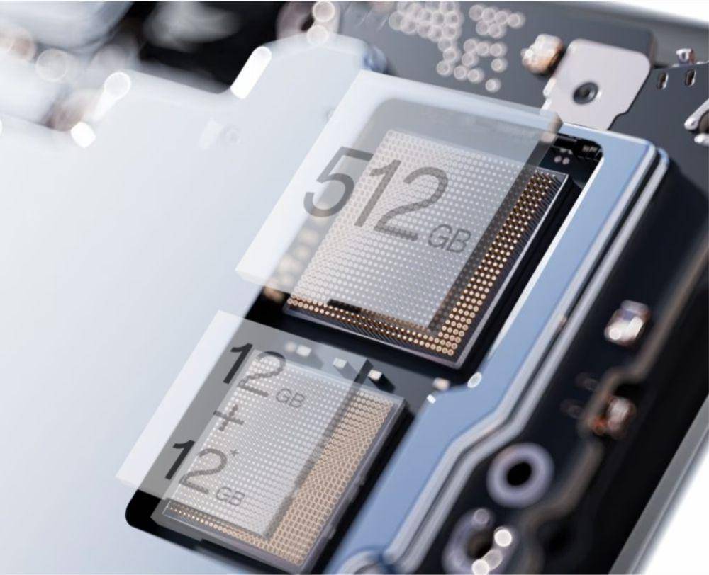 ilustrasi RAM 12GB dan memori internal 512GB (oppo.com)