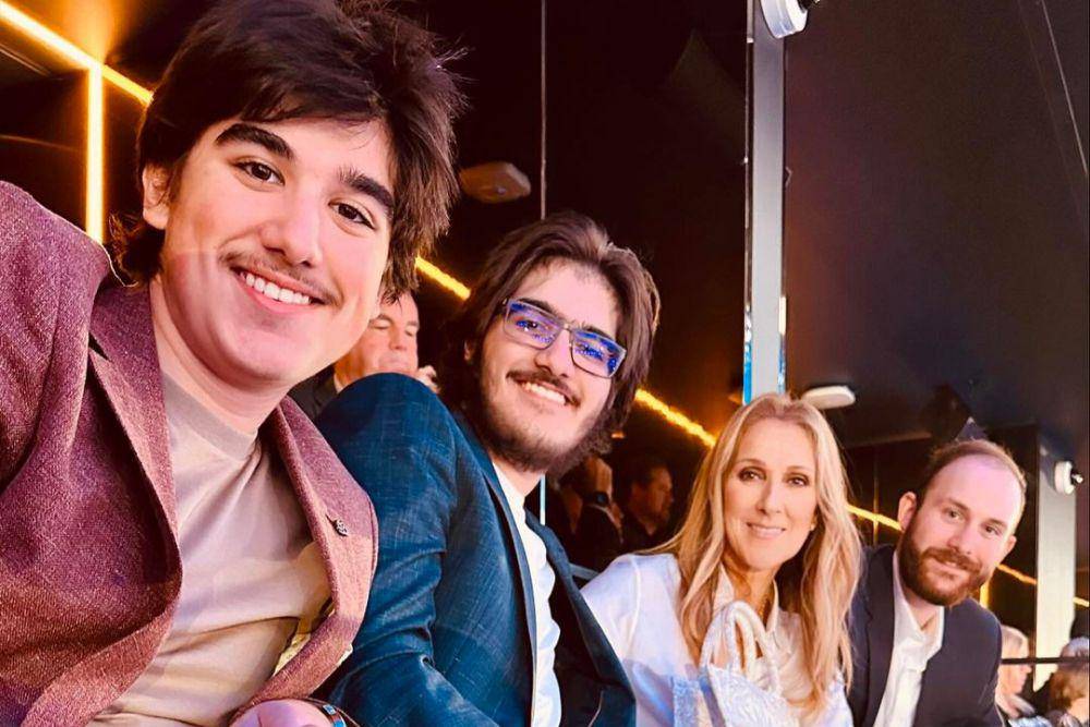 potret Celine Dion dan ketiga anaknya (instagram.com/celinedion)