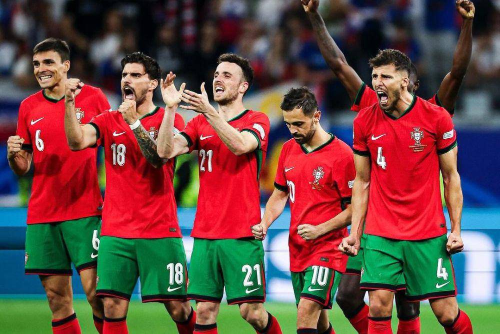 Adu penalti Portugal vs Slovenia di 16 besar Euro 2024. (instagram.com/portugal)