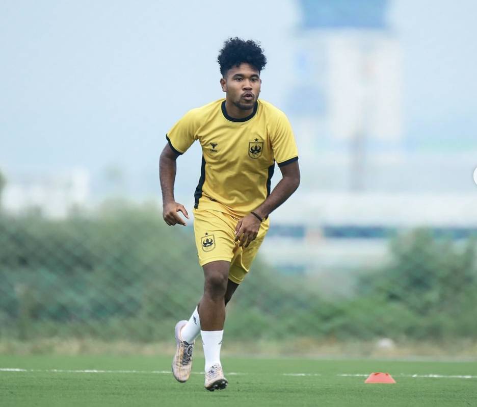 Pemain PSIS Semarang sedang jalani latihan rutin di Lapangan Kick Off, POJ City Semarang. (dok. PSIS)