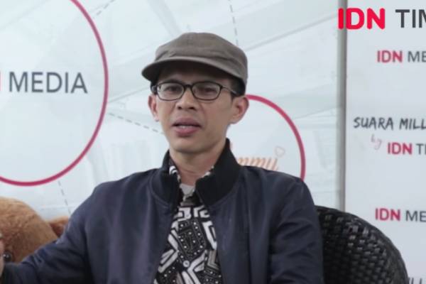 Direktur eksekutif Indonesia Political Review, Ujang Komaruddin. (IDN Times/Rochmanuddin)