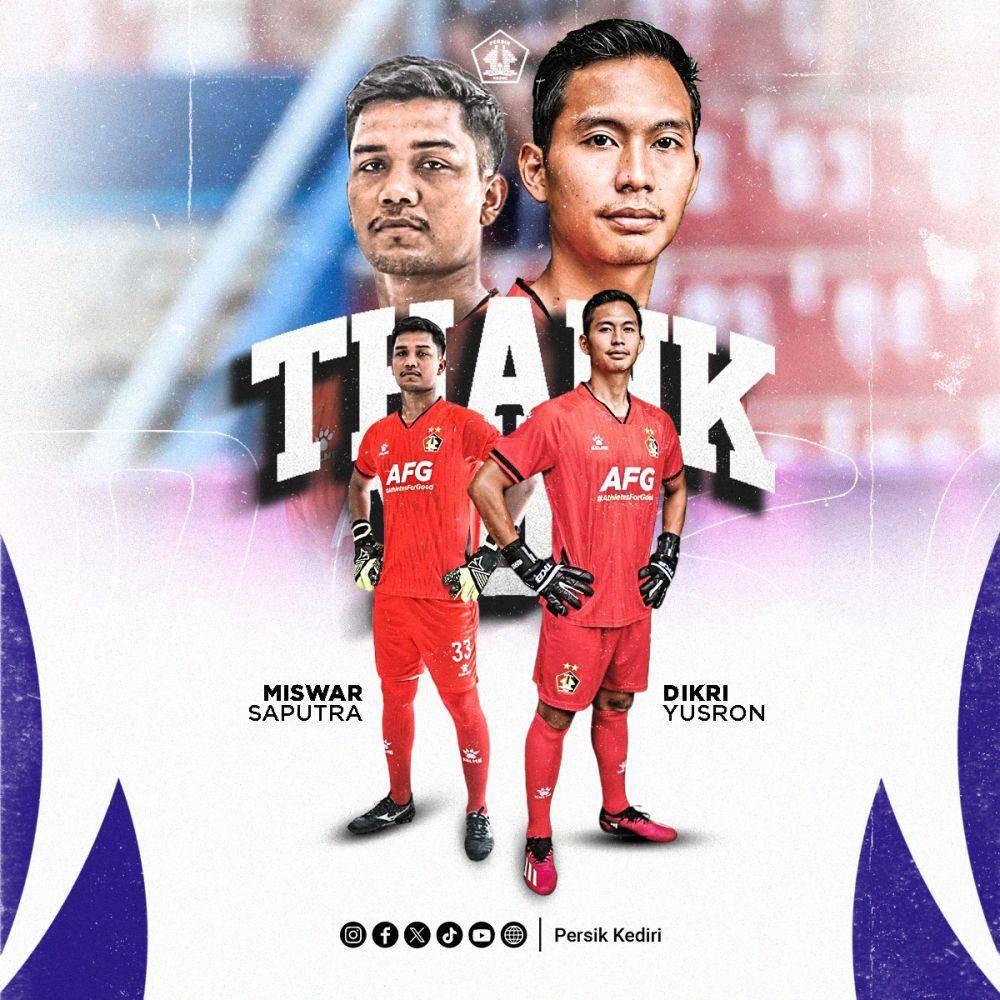 Dua kiper Persik Kediri musim lalu resmi dilepas tim. IDN Times/ istimewa