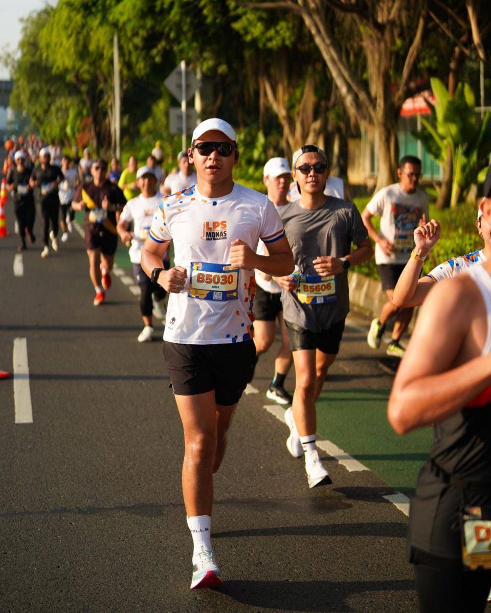 Jersey Mills di LPS Monas Half Marathon 2024. (Dok. Mills)