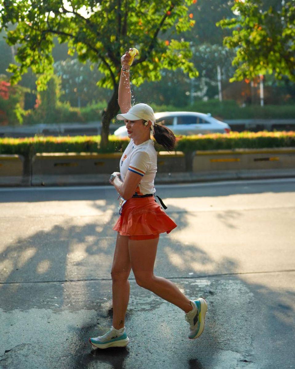 Jersey Mills di LPS Monas Half Marathon 2024. (Dok. Mills)