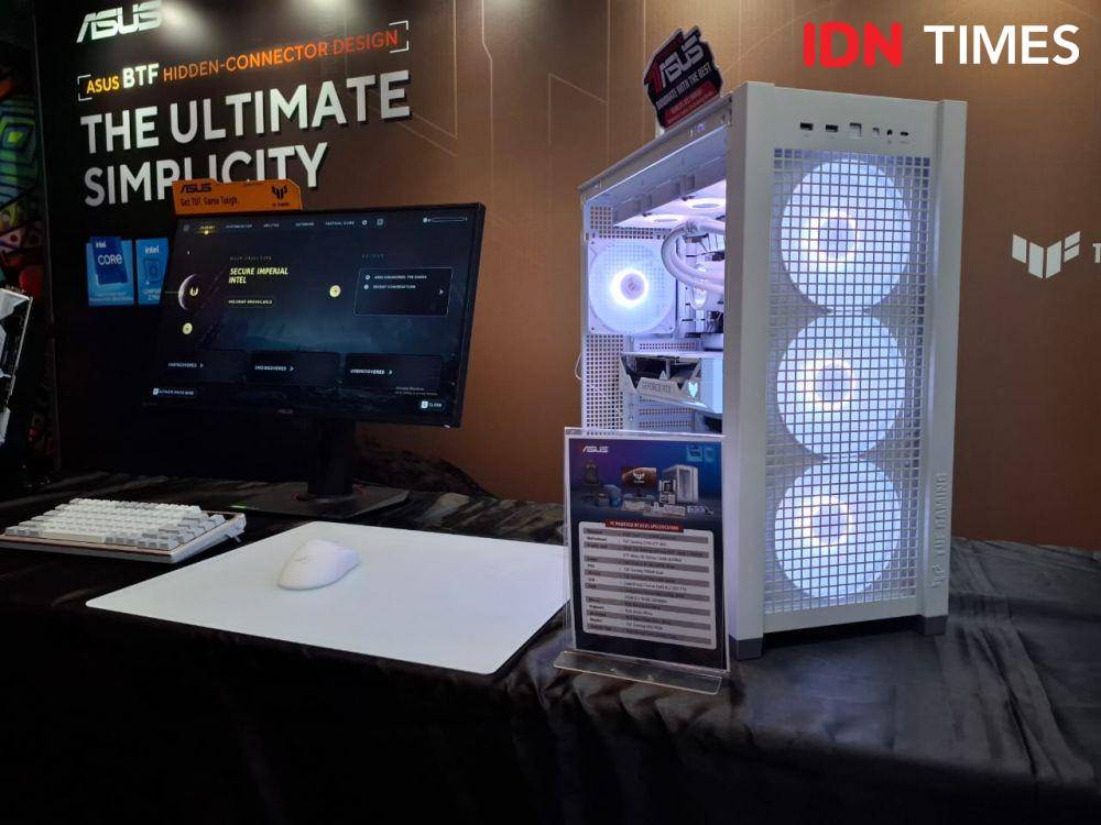 ASUS TUF Gaming Z790-BTF (IDN Times/Fatkhur Rozi)