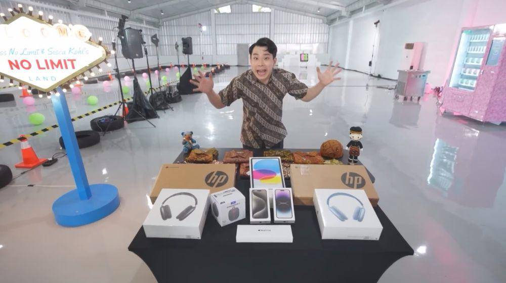 NCT Dream kado dari Sisca Kohl (YouTube.com/Jess No Limit)