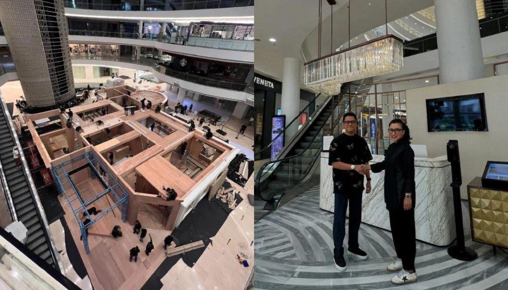 7 Potret Arief Muhammad Bangun Rumah di Mal, Akan Jadi dalam 5 Hari!