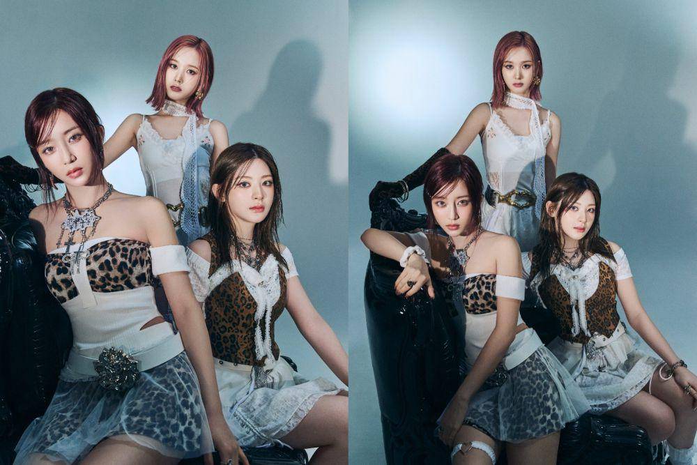 potret Sumin, J, dan Seeun STAYC di album Metamorphic (x.com/STAYC_official)