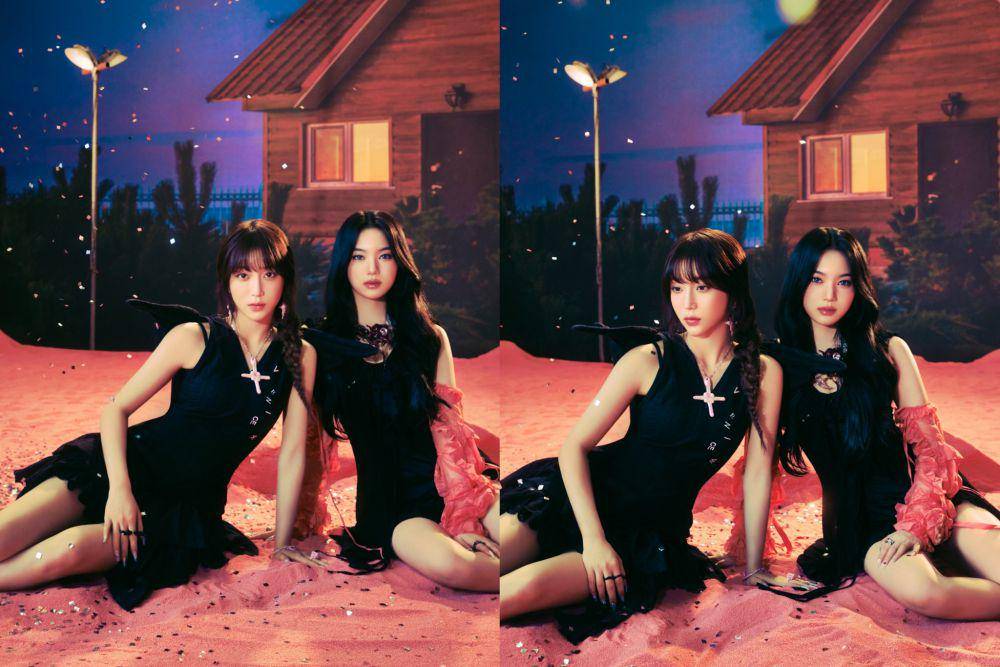 potret Sumin dan ISA STAYC di album Metamorphic (x.com/STAYC_official)