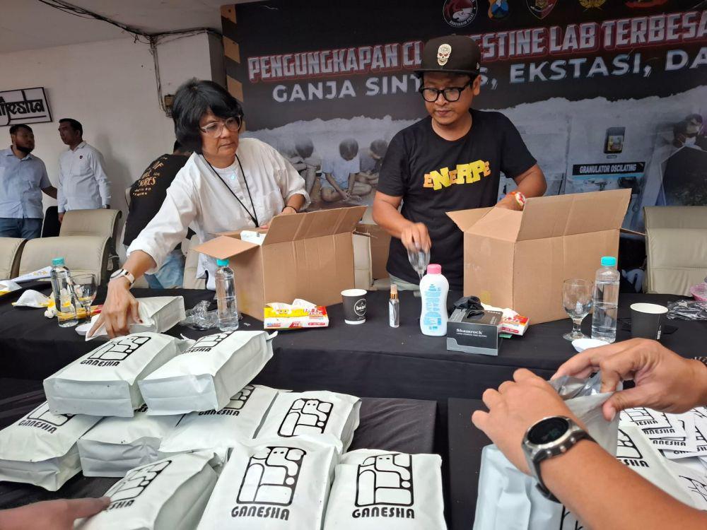 Pabrik Narkoba di Malang Dikendalikan WNA Malaysia