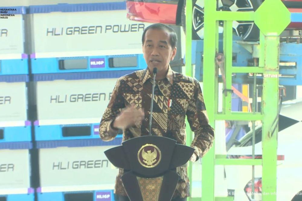 Industri EV RI Kompetitif, Jokowi: Siapa Bisa Mengadang Kita?
