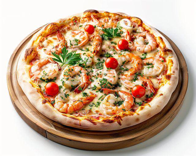 ilustrasi pizza udang (vecteezy.com/blockbits)