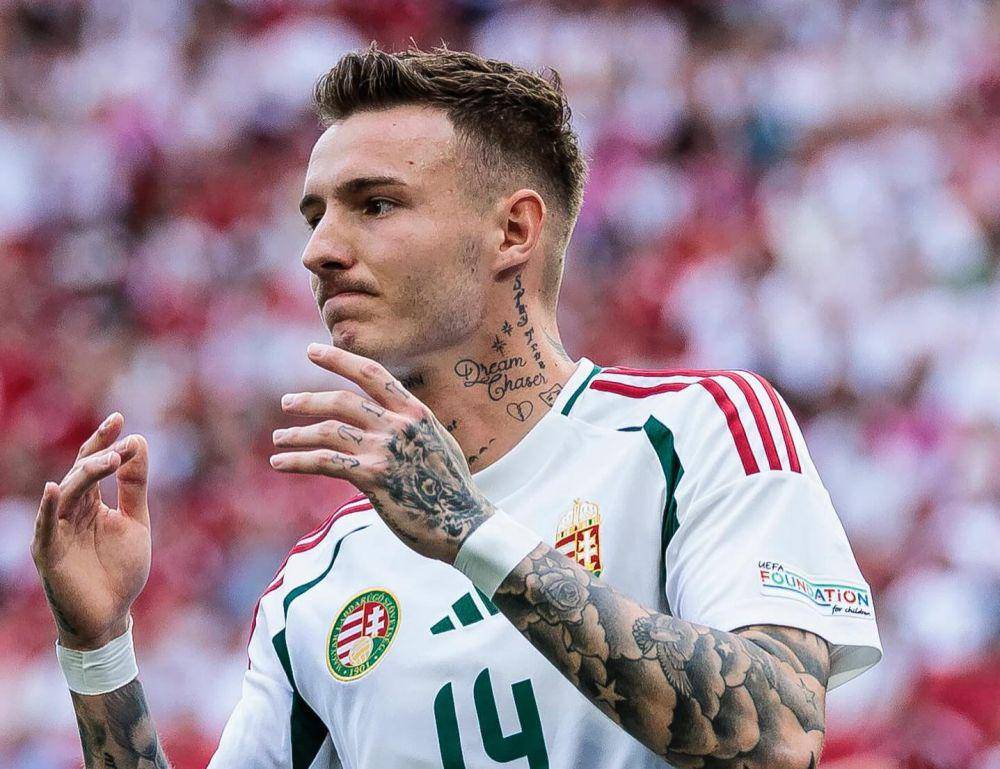 Bendeguz Bolla saat memperkuat Timnas Hungaria. (instagram.com/bolla_bendi)