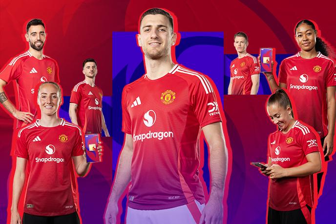 Logo Qualcomm Snapdragon Warnai Jersey Baru Manchester United