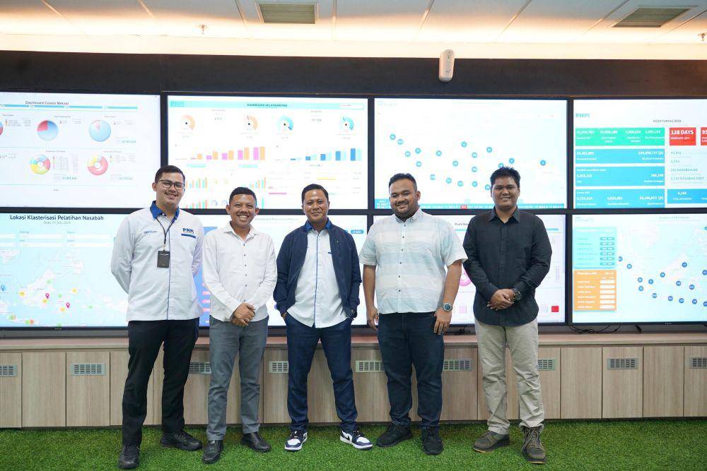 Direktur Utama PNM Arief Mulyadi sambut hangat kunjungan dari Perhimpunan Pelajar Indonesia (PPI) Dunia. (Dok. PNM)