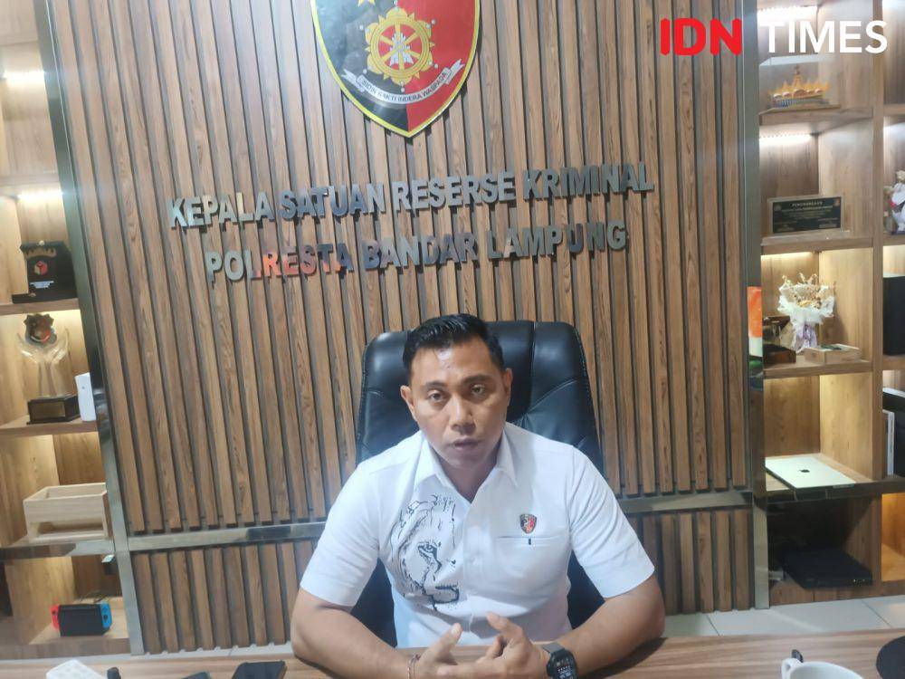 Kasatreskrim Polresta Bandar Lampung, Kompol Dennis Arya Putra. (IDN Times/Tama Yudha Wiguna).