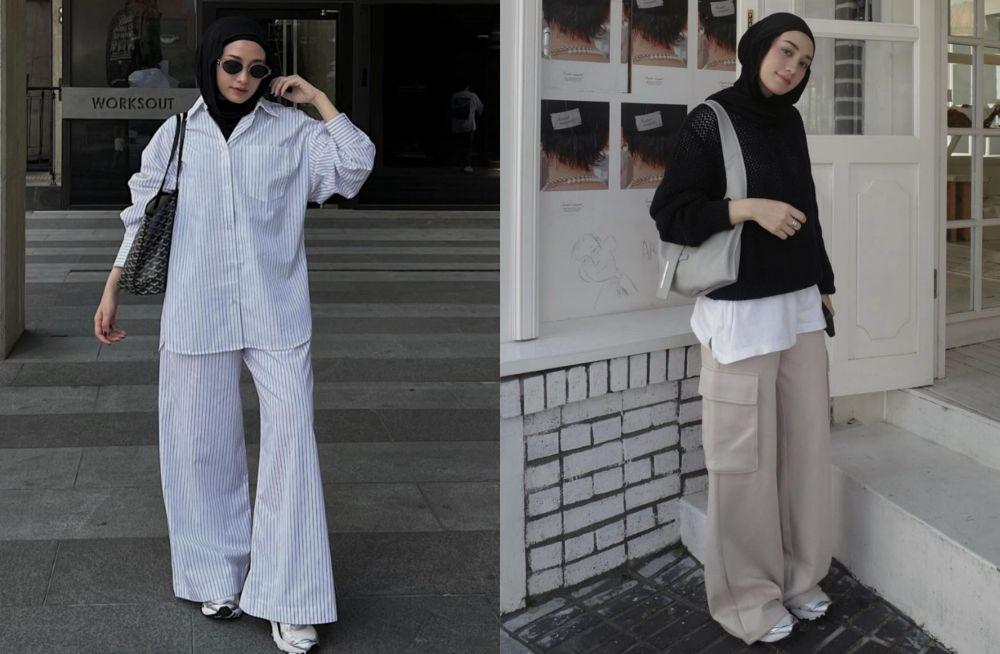 10 Gaya OOTD Kasual ala Helmi Nursifah yang Cocok buat Sehari-hari!