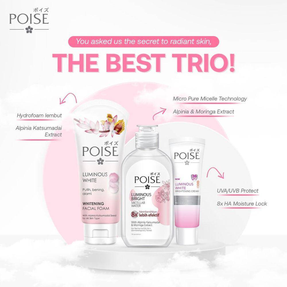 POISE Luminous White. (instagram.com/poiseluminous)