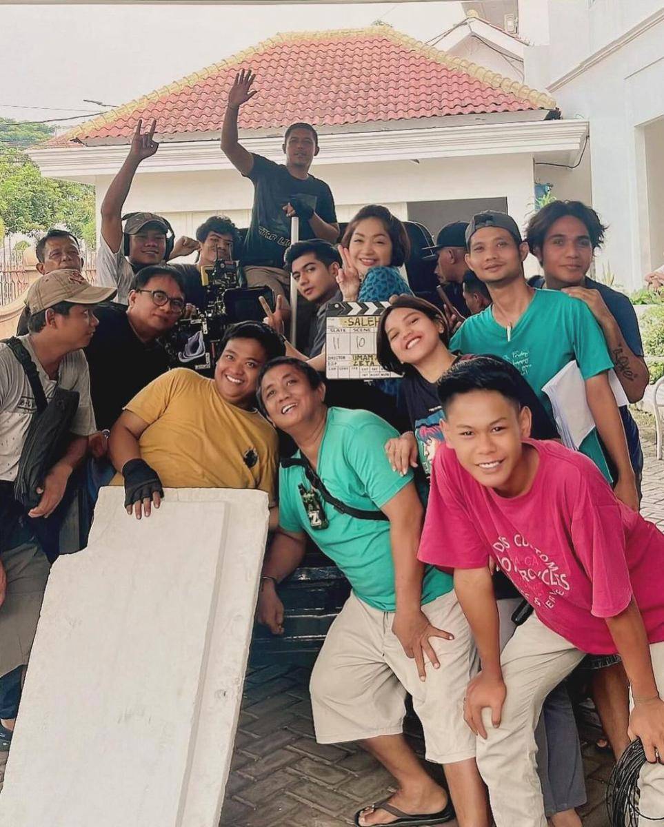 potret Teuku Ryan di lokasi syuting (instagram.com/windyario/)