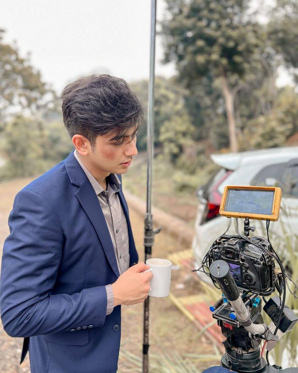 potret Teuku Ryan di lokasi syuting (instagram.com/teukuryantr/)