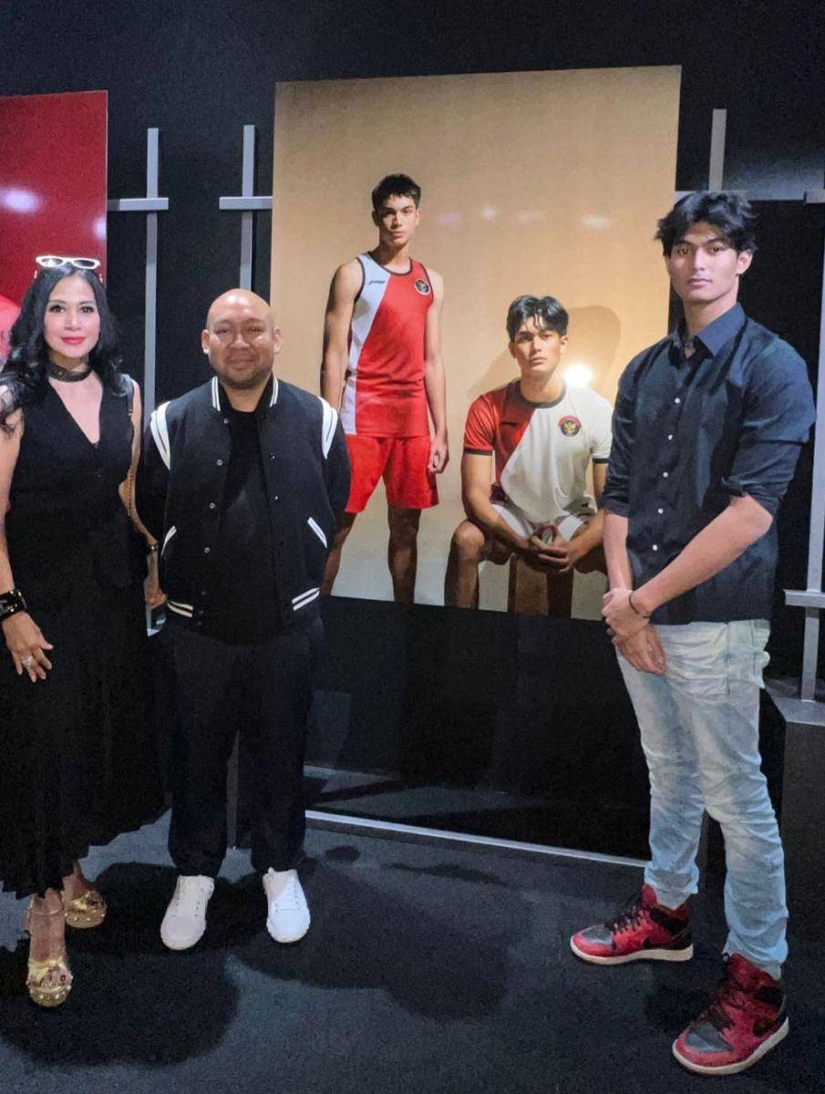 potret anak Diah Permatasari dan Maudy Koesnaedi jadi model jersey tim Olimpiade Indonesia (instgaram.com/dps_diahpermatasari)