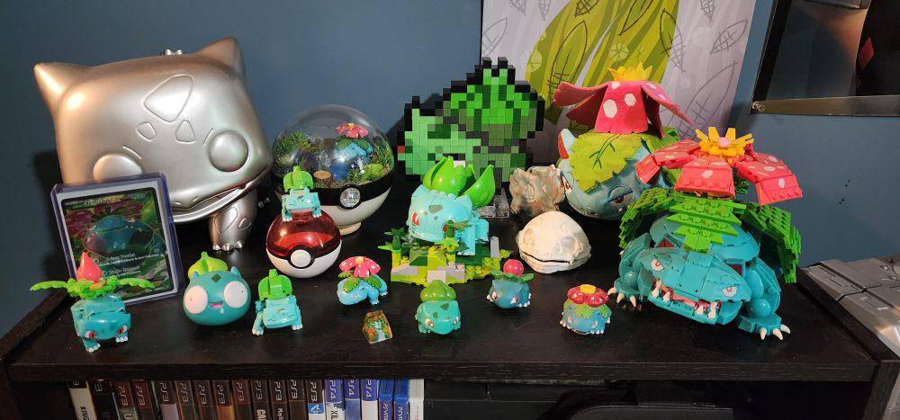 potret koleksi Bulbasaur (reddit.com/user/VinnyHaw)