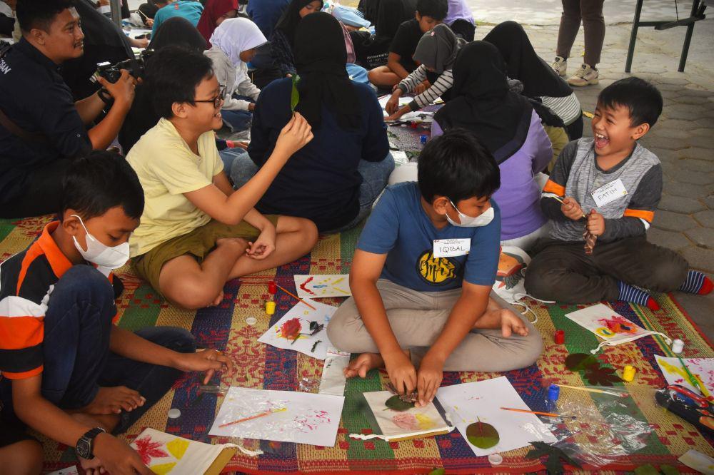 Puluhan Siswa di Kota Jogja Ikuti Kegiatan Kreasi Literasi Anak