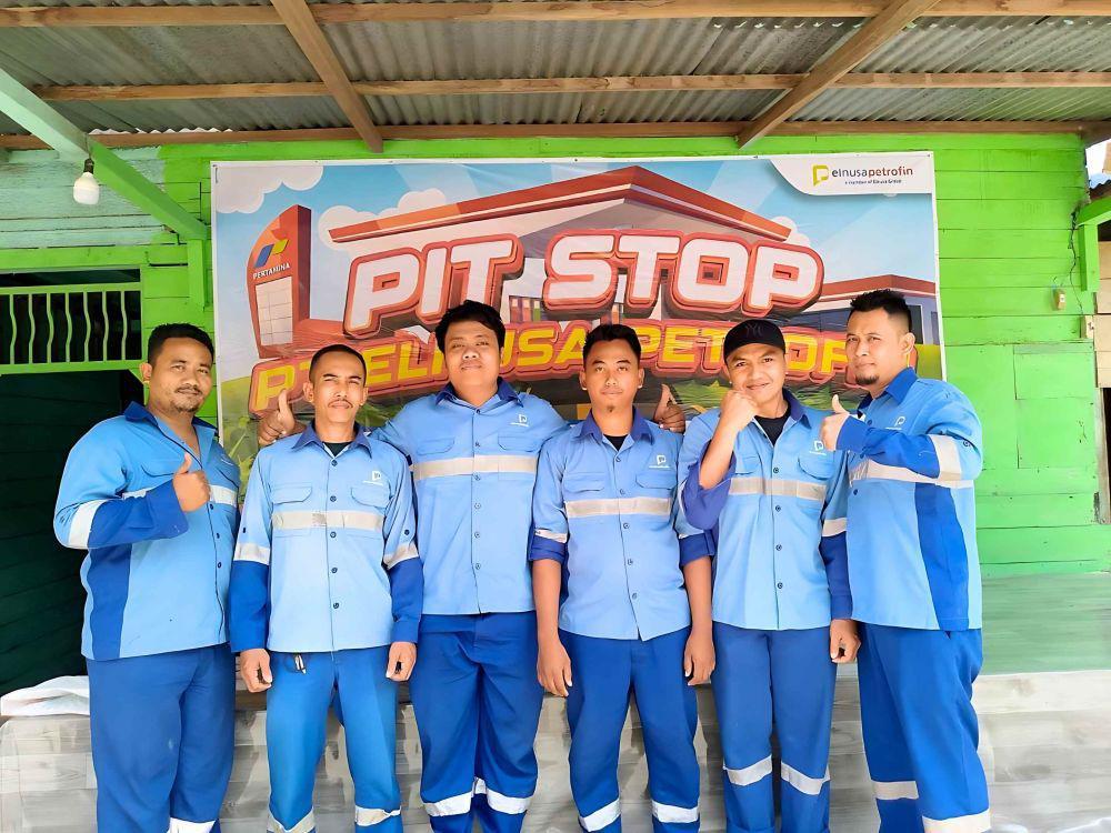Pit Stop El Nusa Petrofin, Cegah Kelelahan Awak Mobil Tangki