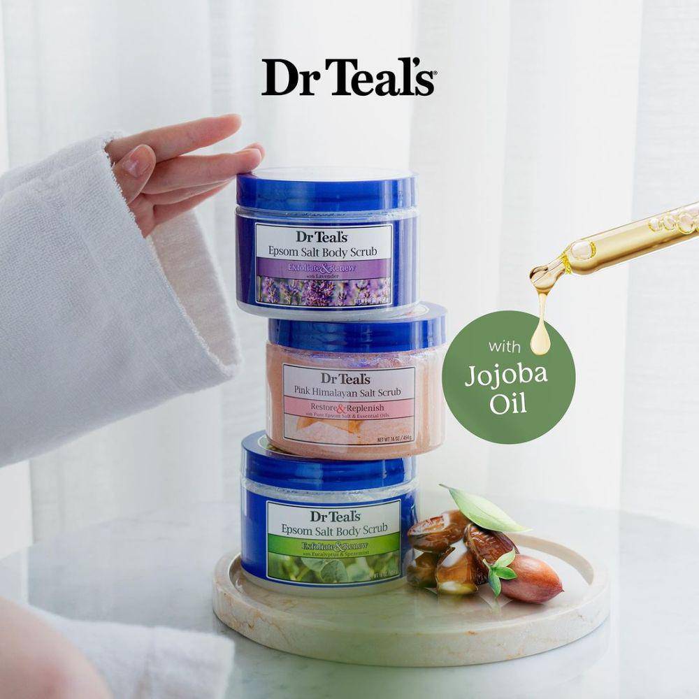 Dr Teal's Salt Body Scrub (instagram.com/drtealsindonesia)