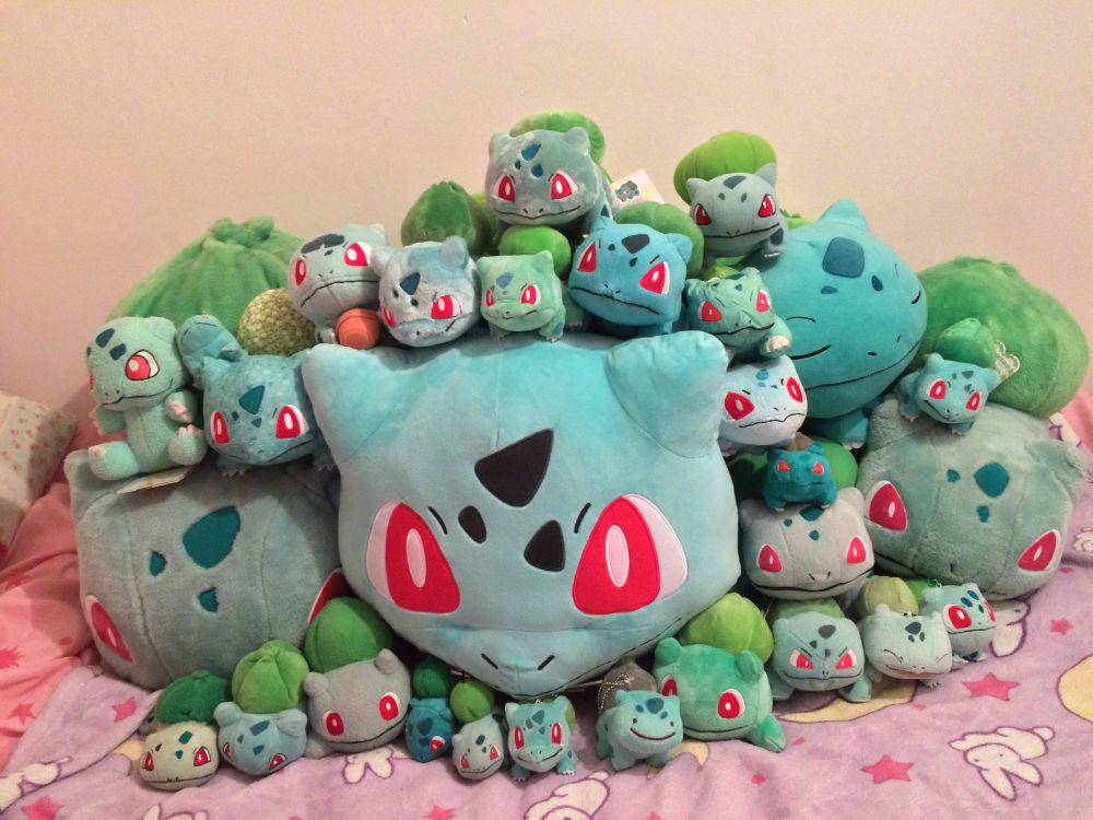 potret koleksi Bulbasaur (reddit.com/user/AzureFelis)