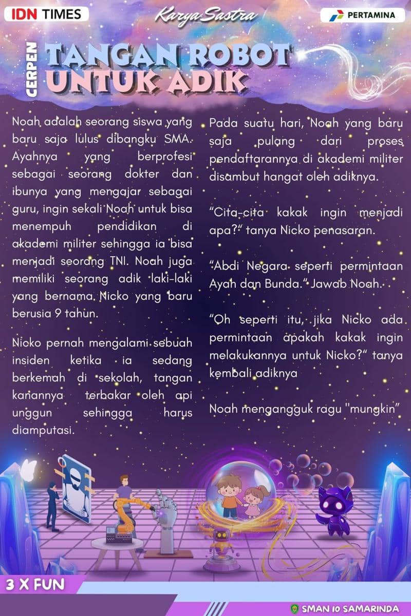 IDN Times Xplore/Tim 3 X FUN_SMA Negeri 10 Samarinda