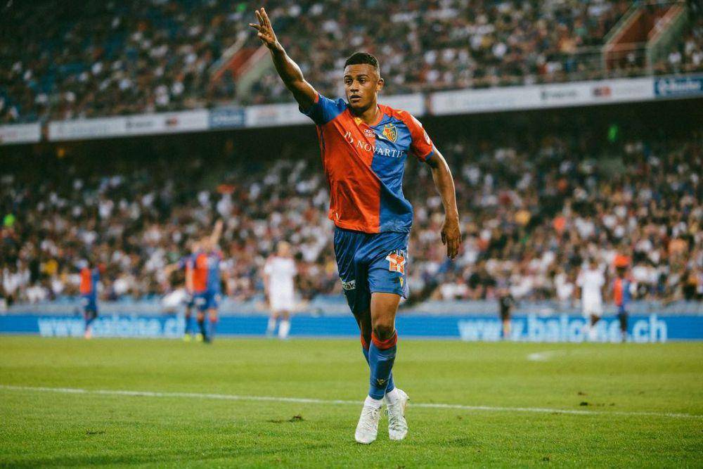 Dan Ndoye saat membela FC Basel. (instagram.com/danndoye10)