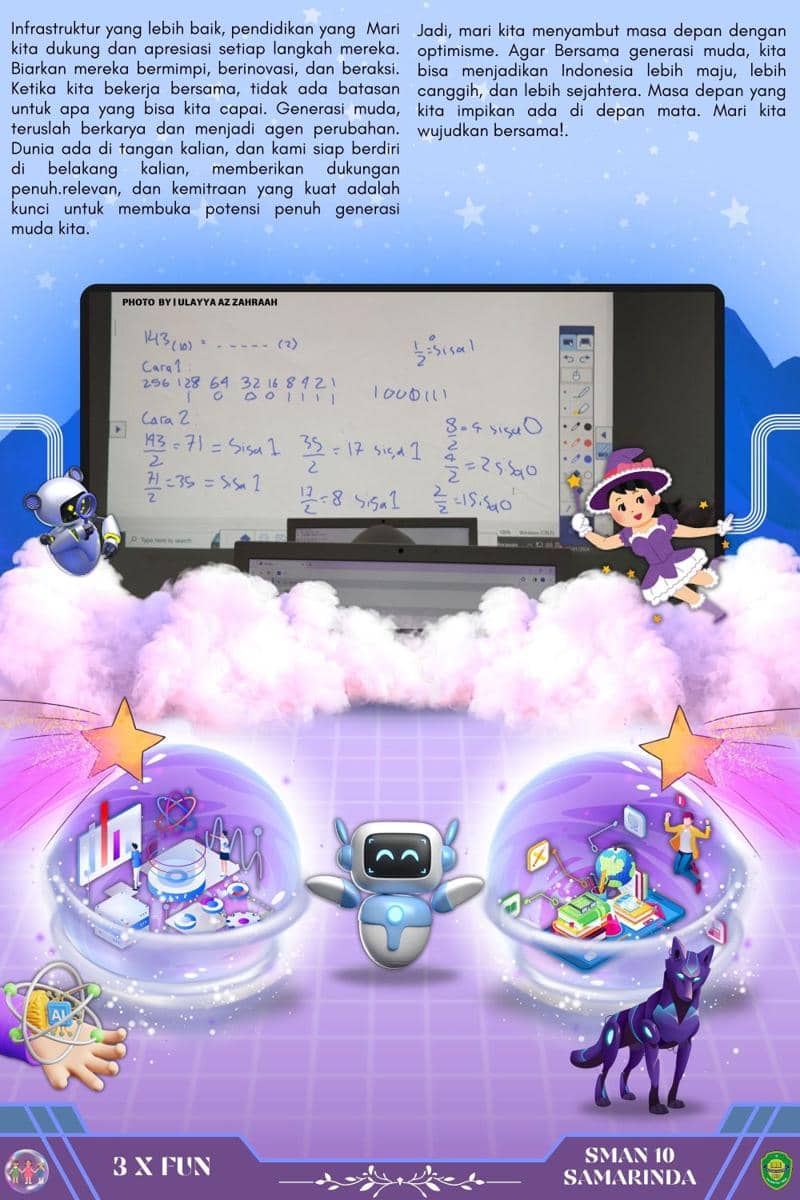 IDN Times Xplore/Tim 3 X FUN_SMA Negeri 10 Samarinda