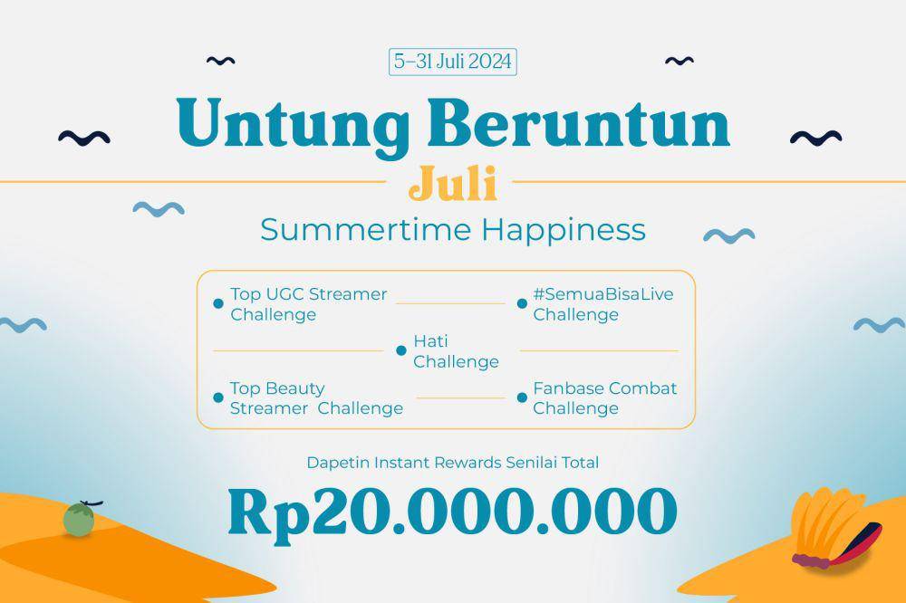 Dukung Streamer Favorit Bisa dapat Jutaan Rupiah