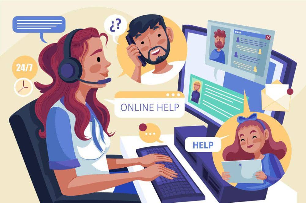 ilustrasi menanggapi komplain konsumen (freepik.com/pikisuperstar)