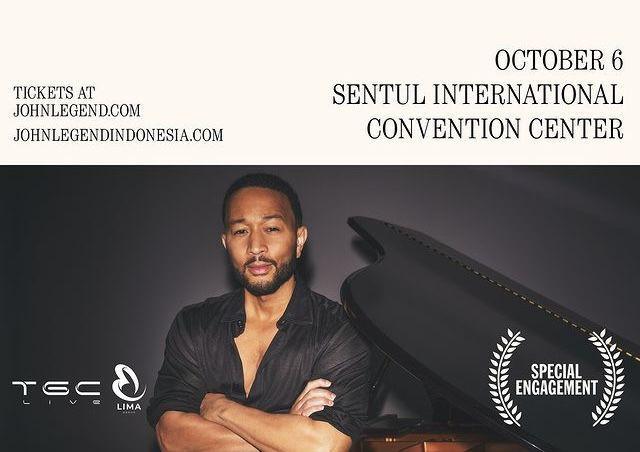 Harga Tiket Konser John Legend di Jakarta dan Cara Belinya
