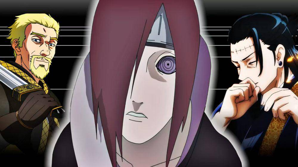 Askeladd, Nagato, dan Suguru Geto (dok. Wit Studio/Vinland Saga | Pierrot/Naruto | MAPPA/Jujutsu Kaise)