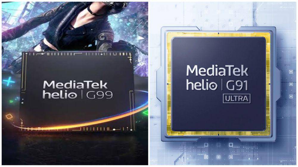 ilustrasi prosesor MediaTek Helio G99 (i.mediatek.com) | iluustrasi prosesor MediaTek Helio G91 Ultra (mi.co.id)