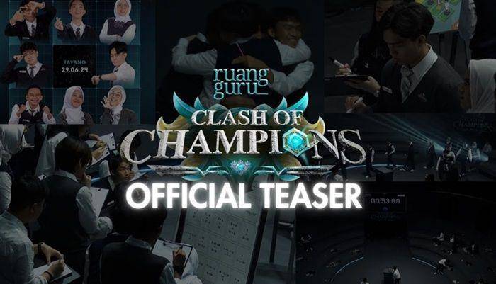 potret poster Clash of Champions Ruangguru (dok. YouTube/Ruangguru Bimbel Terbesar No.1 di Indonesia!)