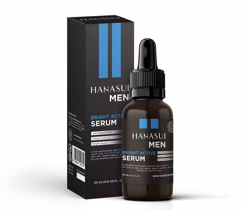 Hanasui Men Bright Active Serum (shopee.co.id/Hanasui Official Shop)