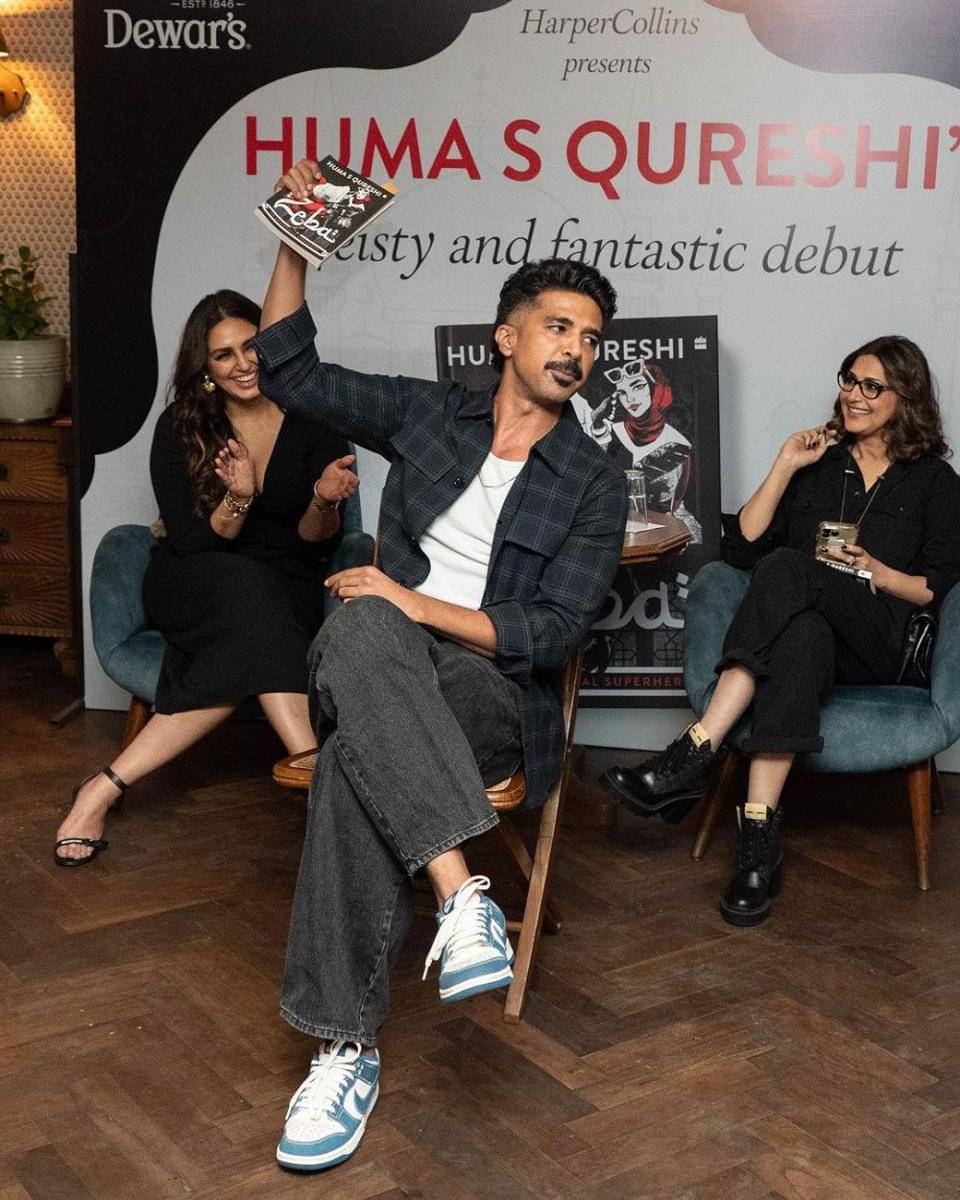 Huma Qureshi dan Saqib Saleem (instagram.com/saqibsaleem)