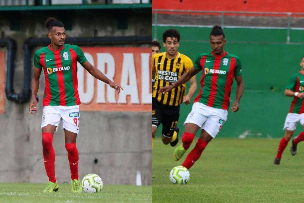 Aksi-aksi Aloisio Soares Neto saat memperkuat C.S. Maritimo B pada musim 2020/21. (Instagram.com/asoaresn97)