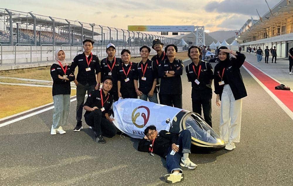 Tim Kukang Electric Vehicle (EV) Itera kembali berkompetisi dalam kategori mobil prototype berbasis battery electric di vent SEM 2024 (IDN Times/Istimewa)