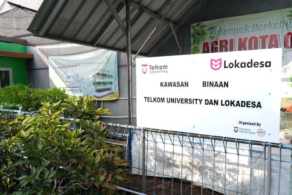 Kampus Tel-U Bantu Warga Cipadung Dalam Ketahanan Pangan Lewat SIMONA