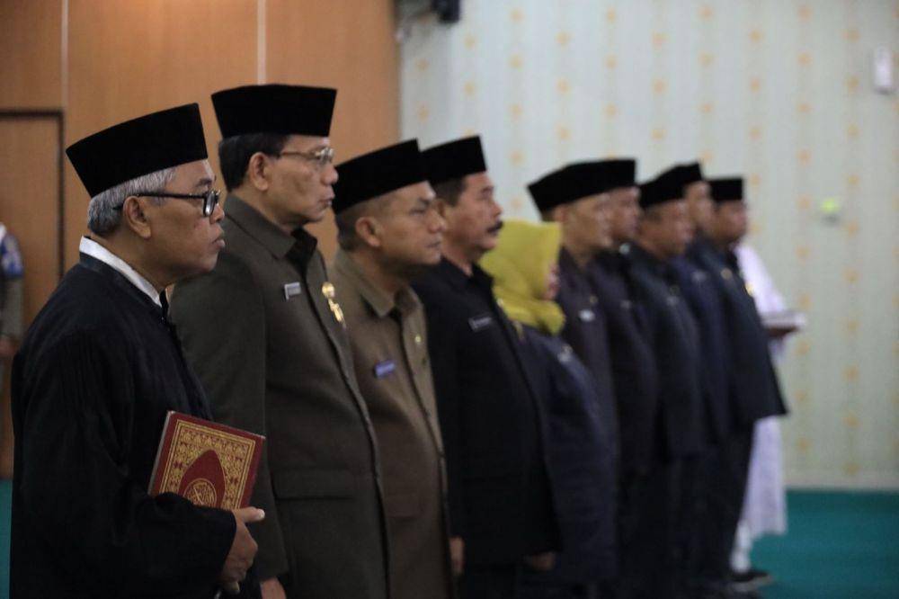 Pj Wali Kota Bekasi rotasi pejabat eselon II. (Dokumen Pemkot Bekasi)