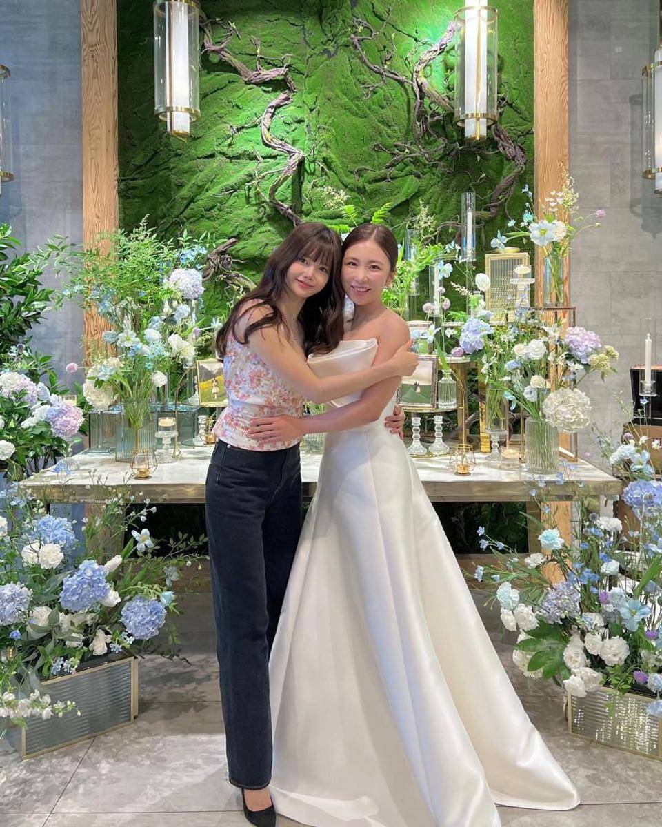 potret pernikahan Kim Sung Eun (instagram.com/hayeonseoo_)