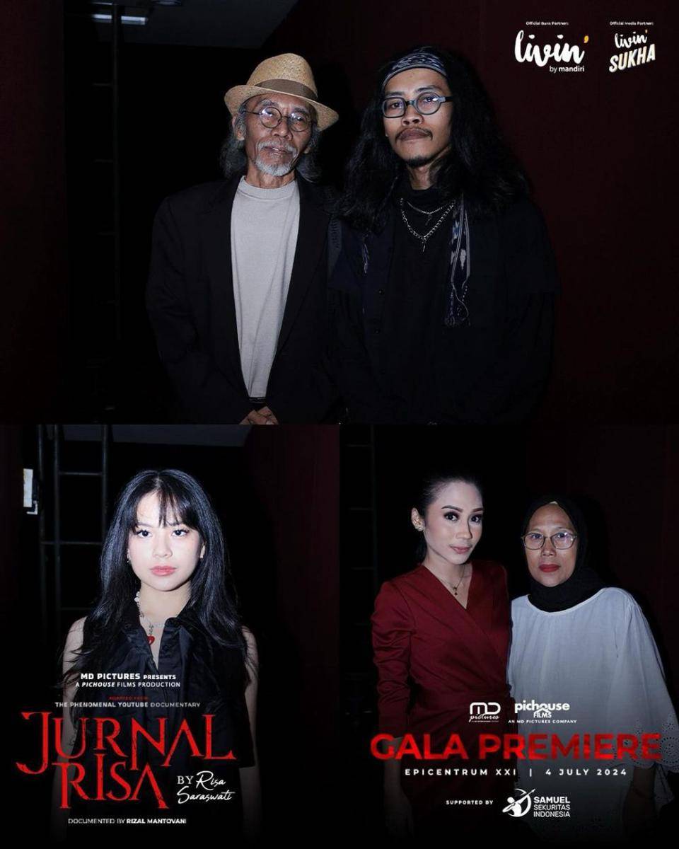 potret gala premiere film Jurnal Risa (instagram.com/tim_jurnalrisa)