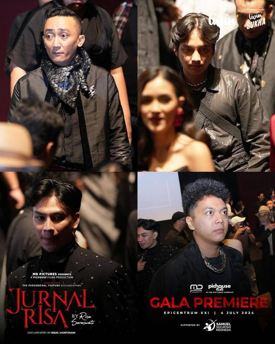 potret gala premiere film Jurnal Risa (instagram.com/tim_jurnalrisa)